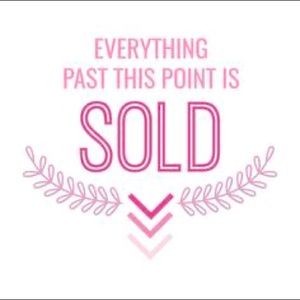 ALL ITEMS BELOW ARE SADLY SOLD!